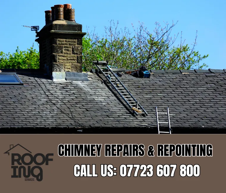Chimney repair and repointing services in Sidmouth