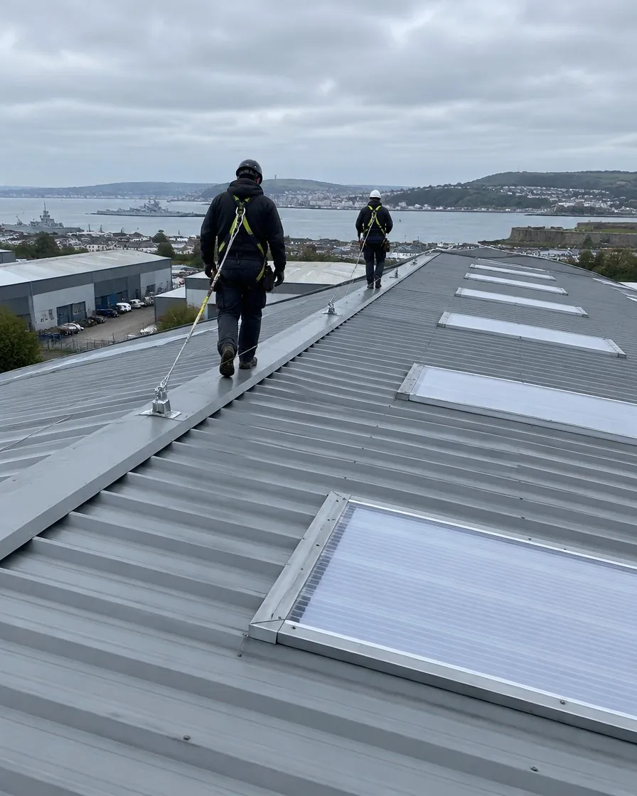 Commercial roofing in Sidmouth