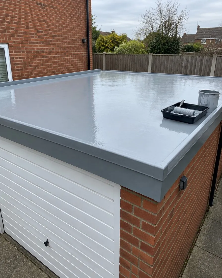 GRP fibreglass roofing in Sidmouth