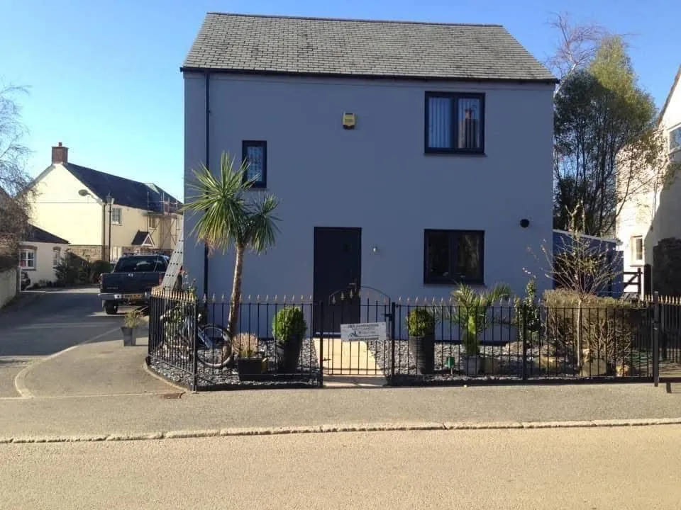 Finished exterior painting and roofline work in Sidmouth