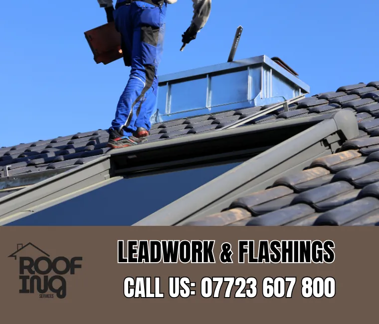 Lead roofing and flashing work in Sidmouth